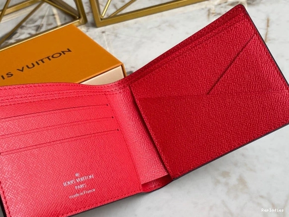 Rep ladies WALLET VUITTON LOUIS MULTIPLE 0805